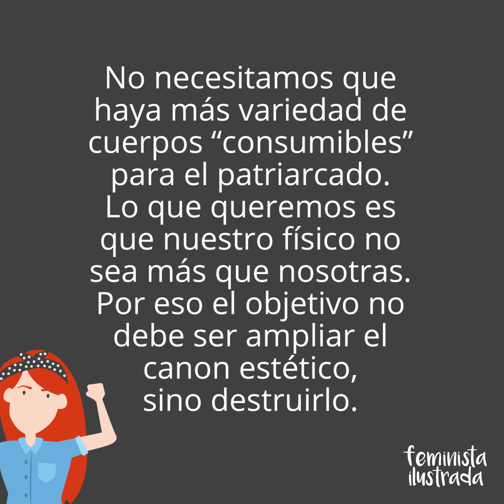 Destruir el canon&nbsp;estético