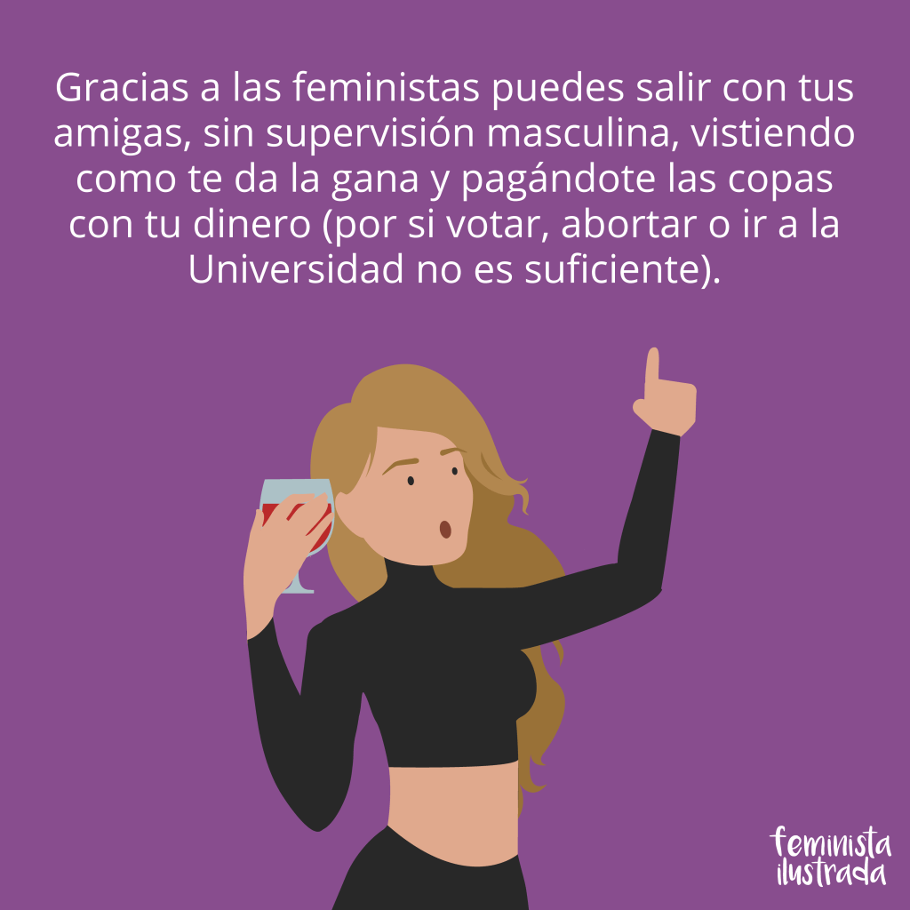 Gracias a las&nbsp;feministas